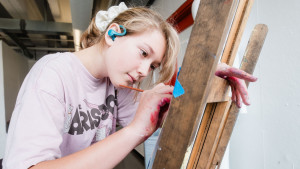 YAW 2025 student painting.