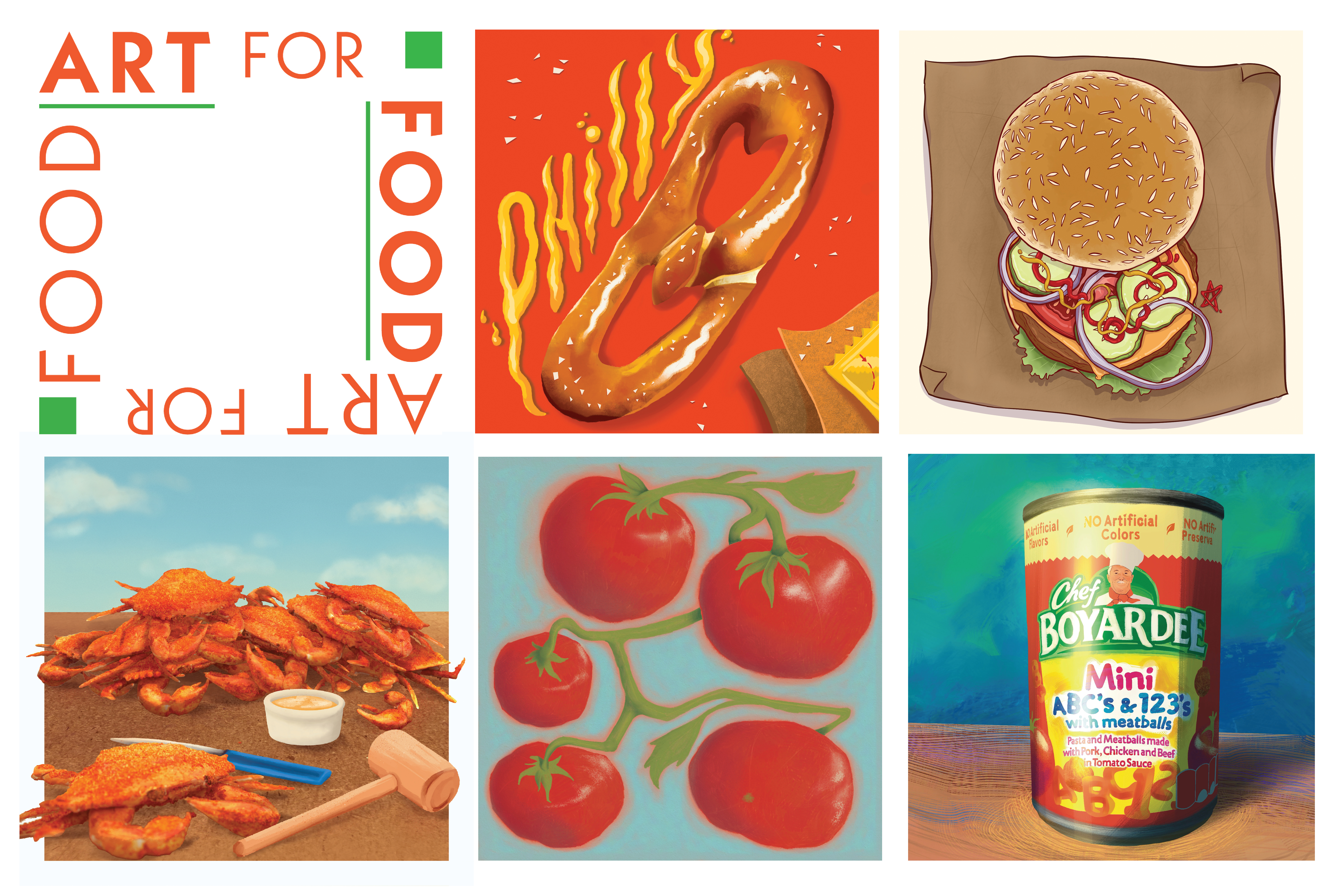 Art for Food Exhibition at Moore College​ | Moore College