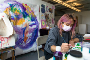 Moore student drawing