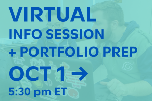 Virtual Info Session + Portfolio Prep