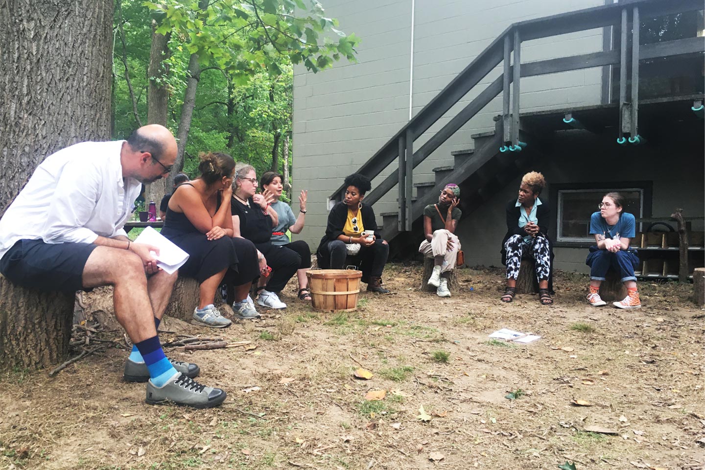 Report from the Field Socially Engaged Art Graduate Students and Faculty at the Schuylkill