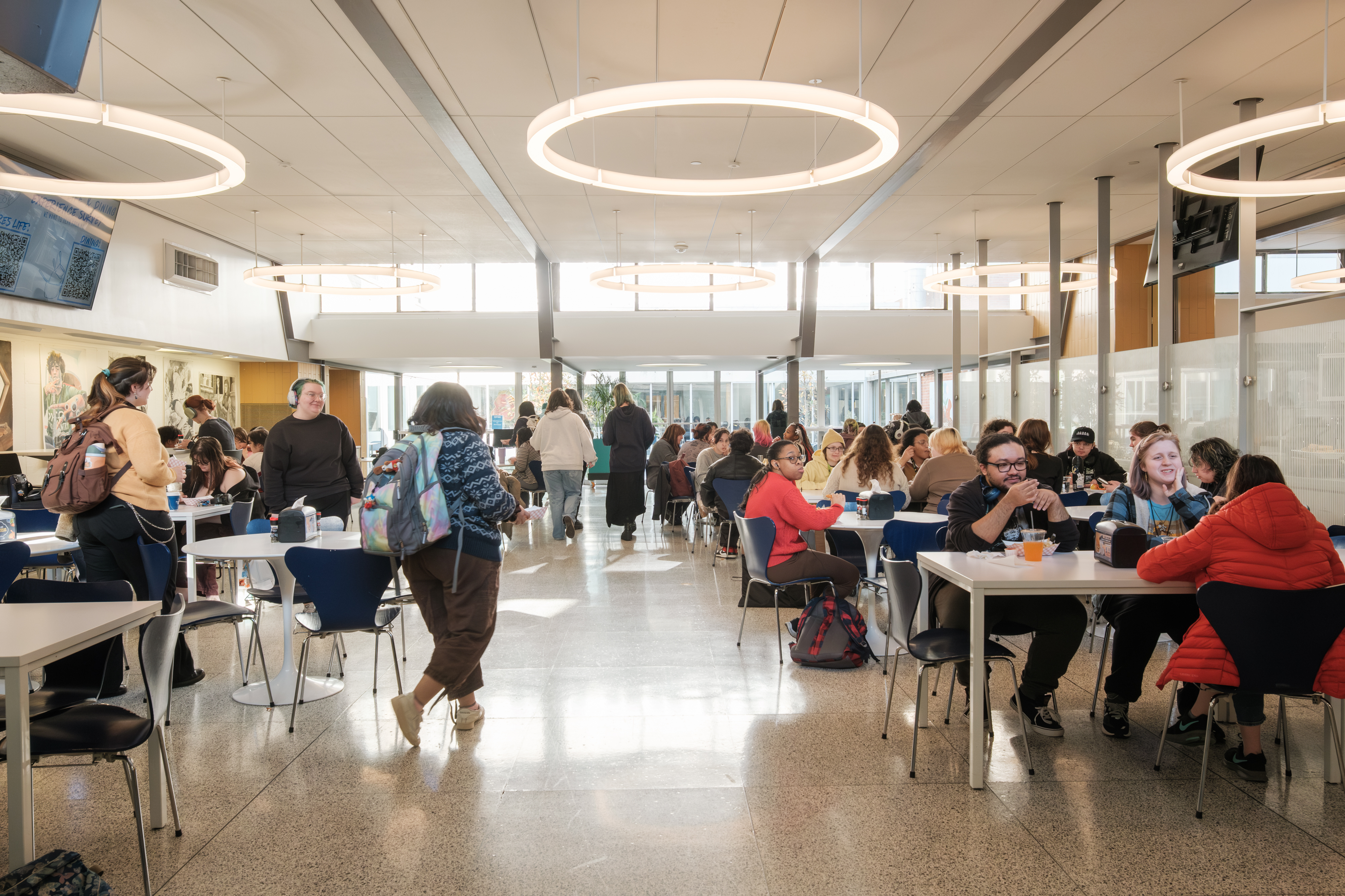 Moore's dining hall