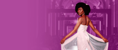 Dress by Syniah Coleman '25, Fashion Design | Stylist: Ken Downing