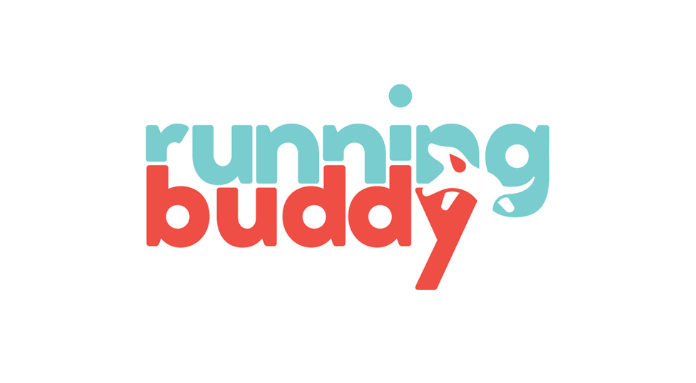 Running Buddy graphic logo