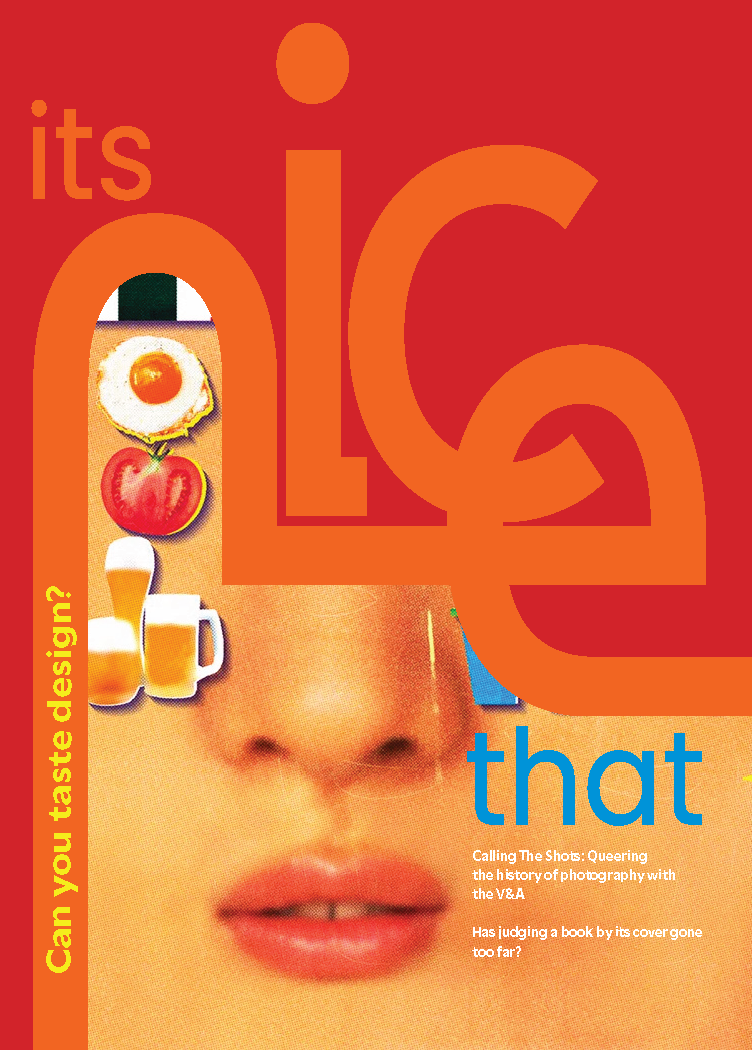 It's Nice That editorial cover design by Brielle Rosado '28