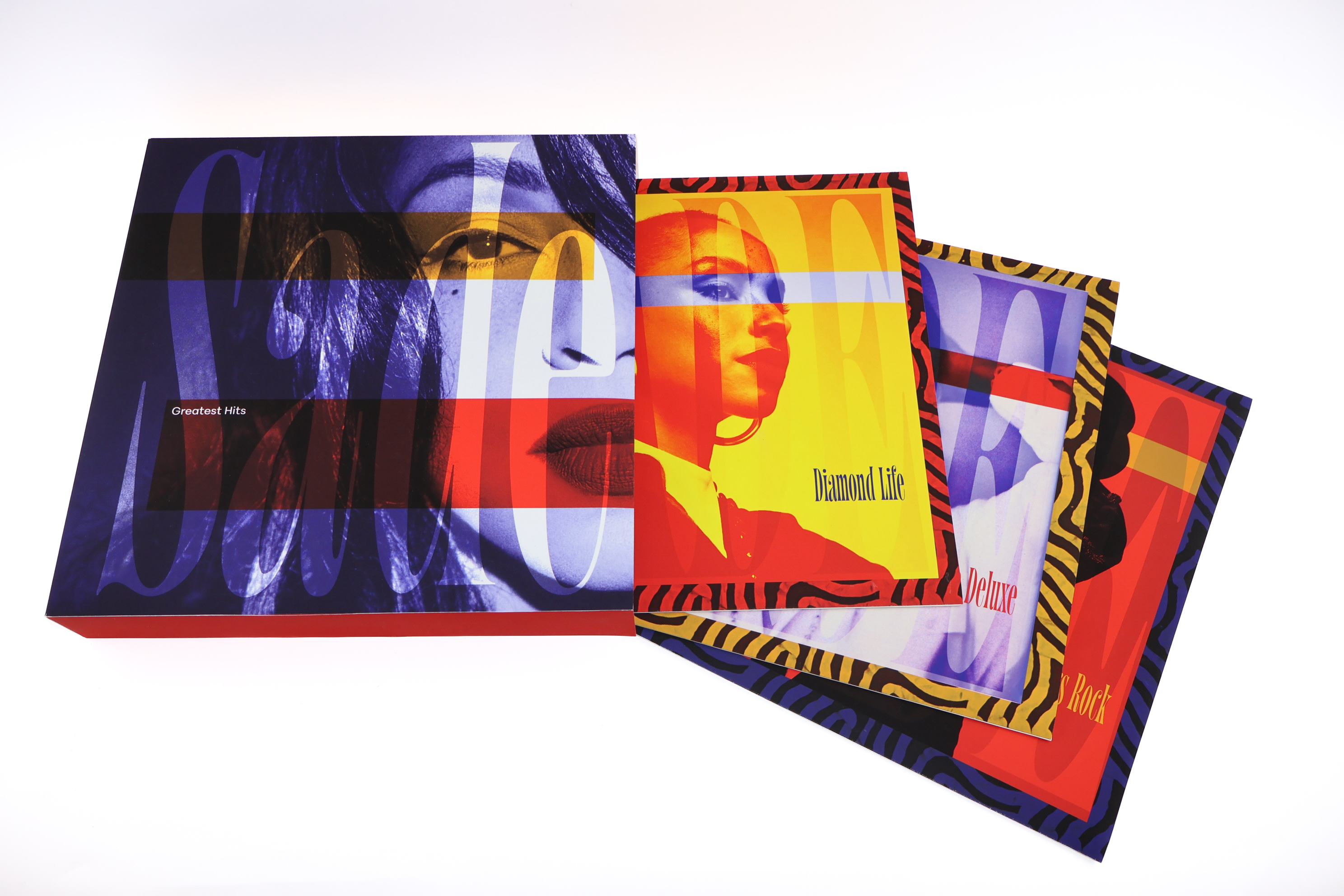 Sade album packaging design by Brooke Boileau '27